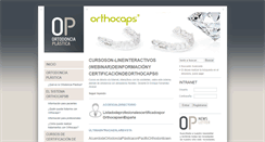 Desktop Screenshot of ortodonciaplastica.com